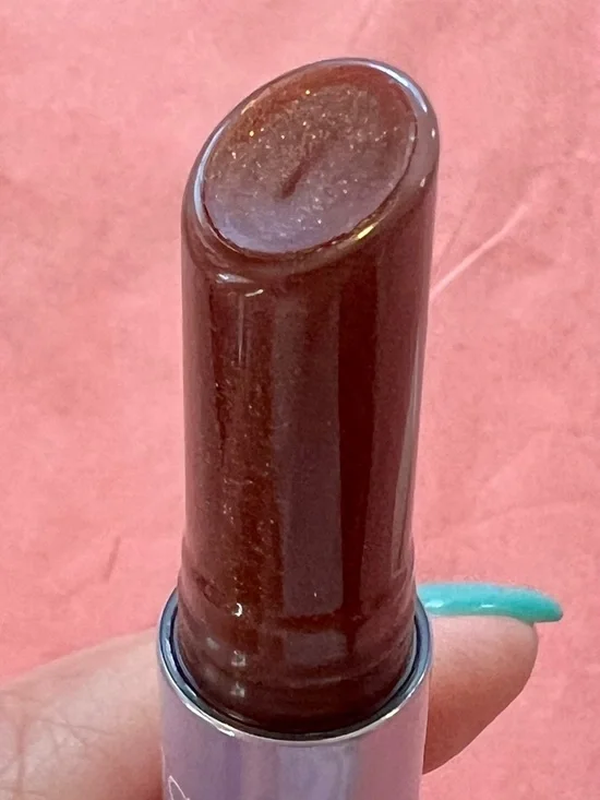 tarte Maracuja Juicy Lip Vinyl - shimmering cinnamon spice. .095 oz - Picture 2 of 11